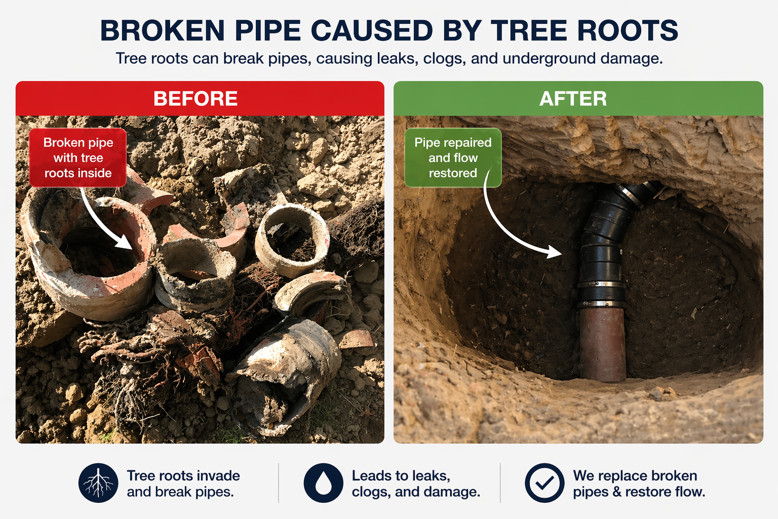 Before and After Repipe